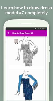 How to Draw A Dress Step by Step Easy