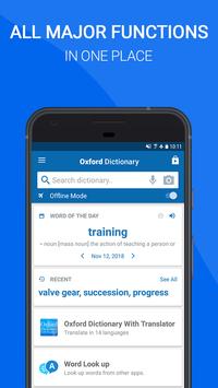Oxford Dictionary of English : Free