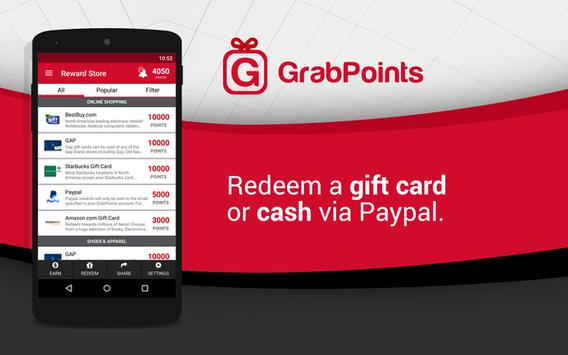 GrabPoints - Free Gift Cards
