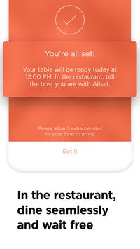 Allset - Restaurant Reservations, Ordering Near Me