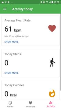 Mi Heart rate with Smart Alarm - be fit Band
