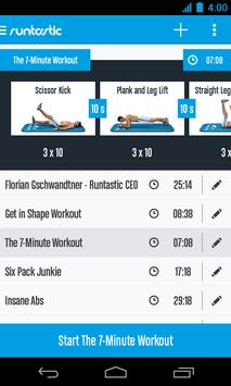 Runtastic Six Pack Abs Workout and AbTrainer