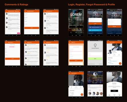 Awesome Material ( Material Design UI Template )