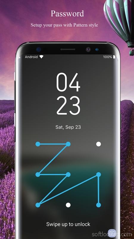 Lock screen for  Galaxy S8 edge