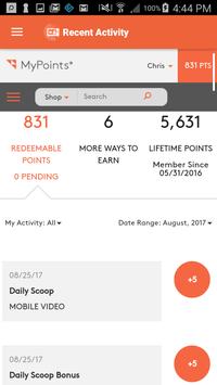 Daily Scoop - A MyPoints App