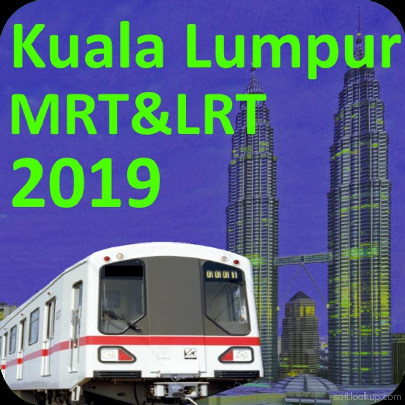 Kuala Lumpur (KL) MRT LRT Train Map 2019
