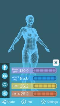BMI 3D - Body Mass Index in 3D
