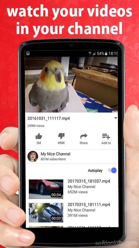 Video player for youtube