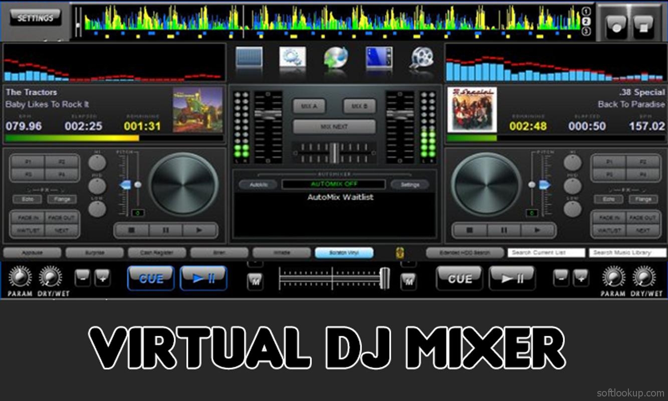Virtual DJ Music Mixer
