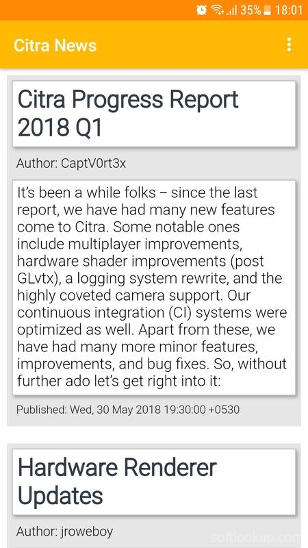 Citra 3DS Emulator NEWS