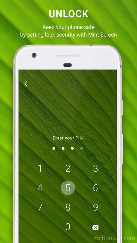 Mint Screen - Live Android Lock Screen