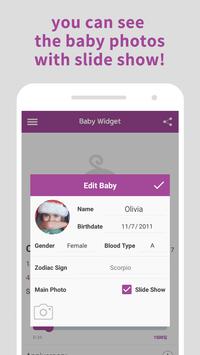 Baby Age Widget - Day Countdown