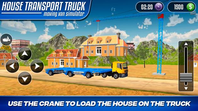House Transport Truck Moving Van Simulator