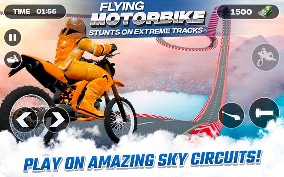 Flying Motorbike Stunts