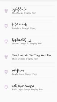 TTA SAM Myanmar Font 7