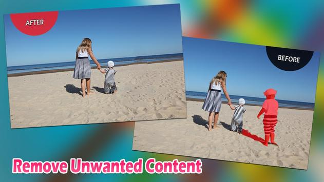 Remove Unwanted Content for Touch-Retouch