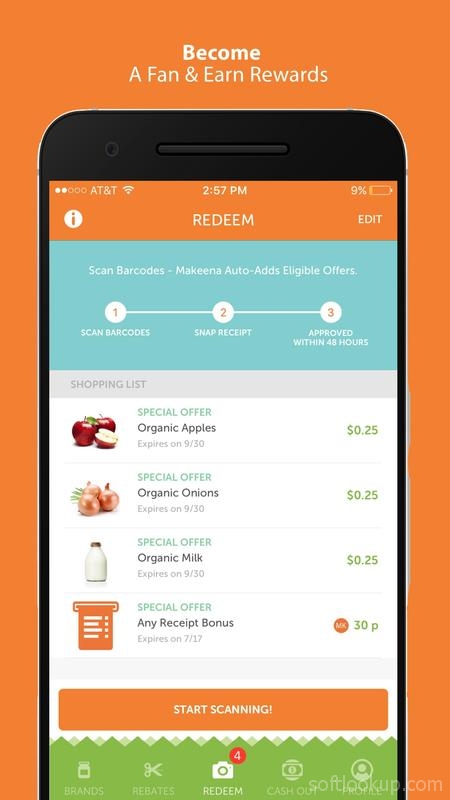 Makeena: Earn $ for Buying Healthy Products