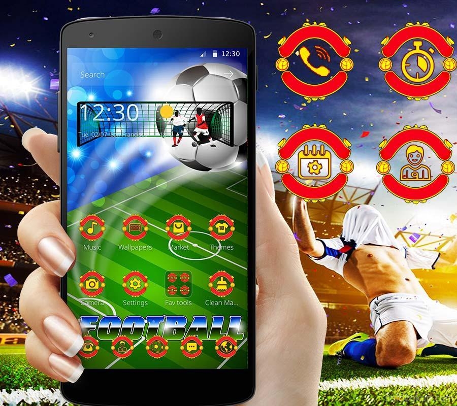 Football Manchester Launcher Theme