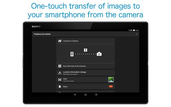 Remote app:PlayMemories Mobile