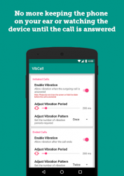 VibCall - Vibrate on answer