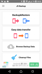 JS Backup - Restore and Migrate