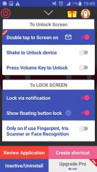 Screen Lock and Unlock Screen