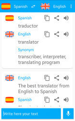English - Spanish. Translator