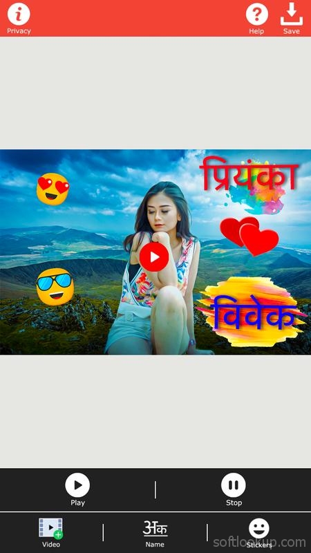 Video Par Name Likhne Wala App - VIdeo Pe Likhe