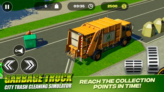 Garbage Truck - City Trash Cleaning Simulator