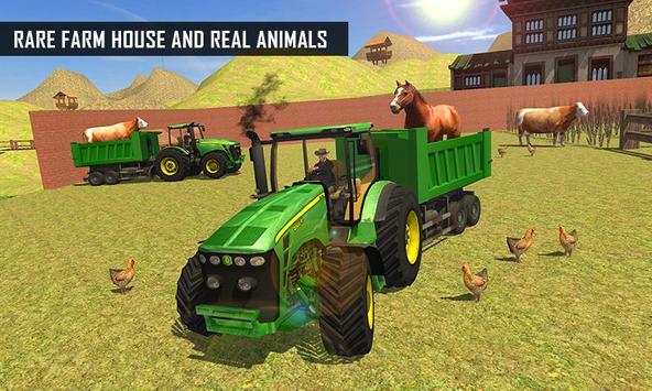 Tractor Driving Plow Farming Simulator Game