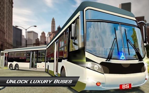 Real Euro City Bus Simulator Driving Heavy Traffic