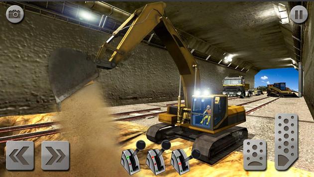 Sand Excavator Truck Driving Rescue Simulator 3D