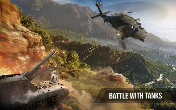 Army Gunship Helicopter Games Simulator Battle War