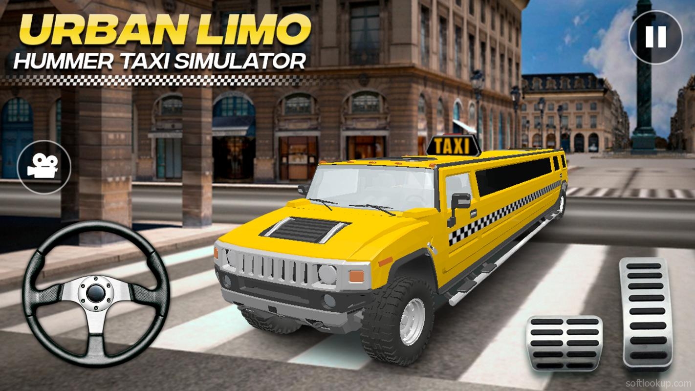 Urban Hummer Limo taxi simulator