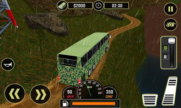 Army Bus Driver US Soldier Transport Duty 2017