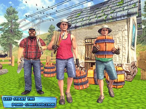 Fishing Farm Construction Sim 2019