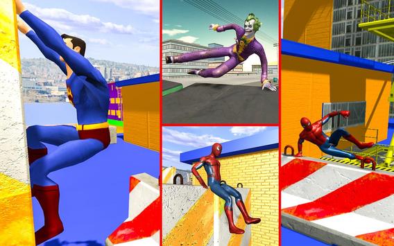 Superheroes Parkour simulator 3D