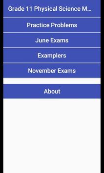 Grade 11 Physical Science Mobile Application