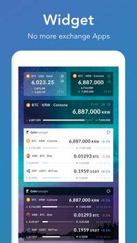 CoinManager- Bitcoin, Ethereum, Ripple finance app screenshot 3