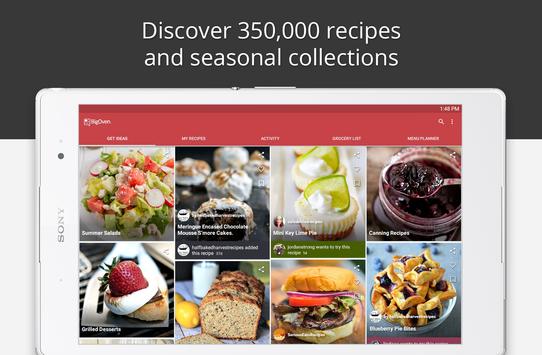 BigOven Recipes, Meal Planner, Grocery List and More