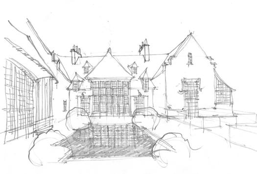 Architecture House Drawing
