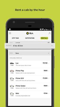 Ola Lite: Lighter Faster Ola App. Book Taxi and Cabs