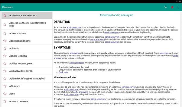 Disorder and Diseases Dictionary