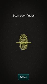 Fingerprint Lock Screen Neon Prank
