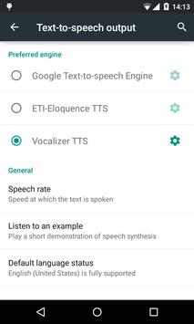 Vocalizer TTS Voice (English)