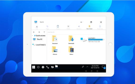 Computer launcher PRO 2018 for Win 10 themes
