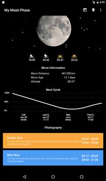 My Moon Phase - Lunar Calendar and Full Moon Phases