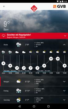 Weather Alarm: Forecast and alerts for Switzerland