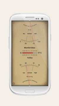 Analog Weather Station - home barometer