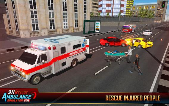 Ambulance Rescue Driving 2018-City Emergency Duty
